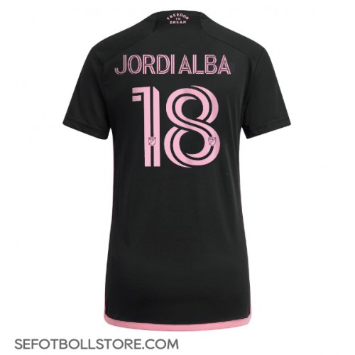 Inter Miami Jordi Alba #18 Replika Bortatröja Dam 2024-25 Kortärmad